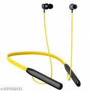 Paradise Fighter FY Wireless Headphone Magnetic Neckband 250h standby 200mAh Bluetooth  (Yellow, In the Ear)
