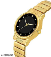 Golden Watch For Women & Girl