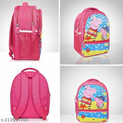 Lightweight Kids School Backpack 15L Cartoon Printed Bag for Boys & Girls | Cute Travel Backpack Bag for Children 3-5 Years Ideal for Preschool Nursery to 1st School Bag