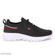 CLYMB Casual Sport for Men | Stylish Lace-Up Sneakers with Cushioned Insole | Comfortable Walking Shoes with Rounded Front Running shoes