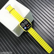 Trending Men Women and Boy Girls Waterproof Kids LED ultra band Wrist watch