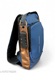 Stylish Sling Bag for Men with USB Charging Port | Waterproof Crossbody Shoulder Bag for Travel, Office & Daily Use