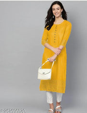 Amazing CN Latest Fashion Women's Solid Flared Kurti