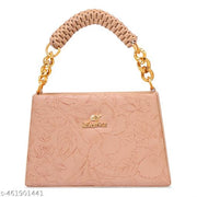 Fiago Women PU Leather Sling  Bag Styles Trending Designing for Women Classic Bag( BEIGE)