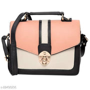 Attractive Women's Multicolor PU Slingbag