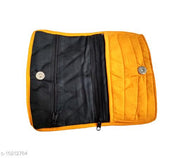 Casual Yellow Clutch