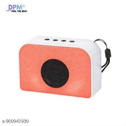 DPM Portable Bluetooth Party Speaker with Wireless Mic Karaoke Feature for Music and Singing