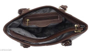 Fostelo Women's Vegan Leather Blossom Luxe Shoulder Bag | Ladies Purse Handbag (Blue) (Large)