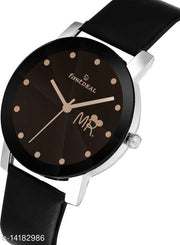 Fastdeals Mr & Mrs couple Dial Leather Strep Couple Watch Analog Watch - For Men & Women
