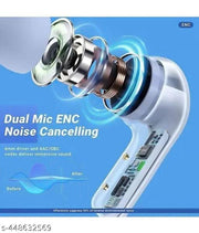 TWS Earbuds, True Wireless Bluetooth Headphone, 36 Hrs Playtime, 10mm HD Drivers, TWS earphone, bluetooth headset, Best Quality Wireless Bluetooth Headphones & Earphones, Touch Control, Sweat Proof (Blue)