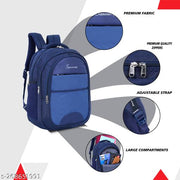 Bags & Backpack /college/school/travel and office bag, 35 Ltr (Blue)