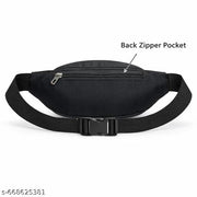 Unisex Water Resistant Waist Bag Side Sling for Travel & Daily Use