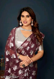 Prined saree