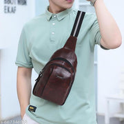 Crossbody Shoulder Backpack/Chest Sling Bag/One Side/Earphone -hole With Anti-theft World Speed Logo Sling Bag For Travel/ Office /Business/Messenger Purpose