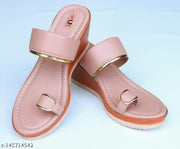Readyway women,s solid toe-ring heel