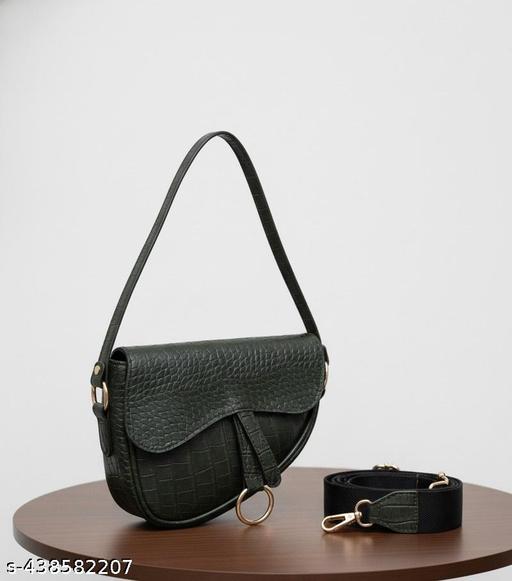 Saddle croco bag