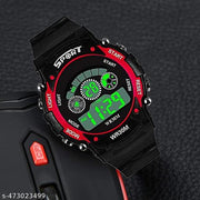 EARTH FACE DIGITAL SPORT  WATCH WITH COMBO OFFER SEVEN LIGHT SPORT WATCH WITH ALARAM AND LIGHT FEATURE