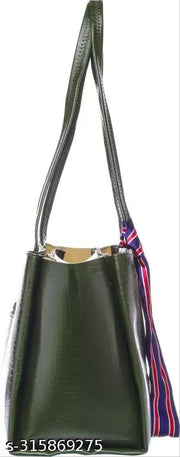 Croco Pattern Design Women's  And Girls Tote Bag || Office & College Type Handbags || Casual Occasions Shoulder Bag For Ladies
