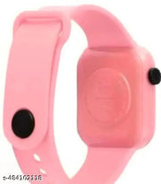 LED Display Fashionable Children Kids Digital Watches Waterproof Sports Square Electronic Led Watch for Kids Boy Baby Girls Digital Watch for Kids