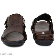 LEONCINO Fashionable Men Flip Flops Comfortable Sandals And slippers Office Wear Outdoor And Casual Sandals For Men's