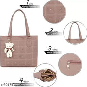 DaisyStar Fashionable Women Tote Handbags, Stylish and Durable Shoulder Bag for Office and College going Girls, Green