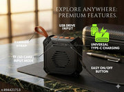 Baby Blast X3 Type c Rapid Charging 8 watt Portable Wireless Travel mini small speaker with balanced audio crystal clear sound