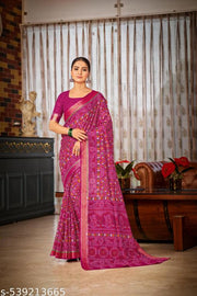 PURE Heavy MUL MUL Cotton printed saree