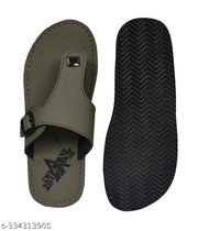 MAAN latest design leather look mens slippers