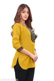 Women Short Kurti new Trendy Short Kurti For Girls