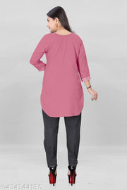 stylelist short kurti with embroidered work