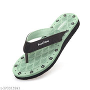 Foot-Flow_Hit_Item_Flip-flop_FANCY AND STYLISH CASUAL WEAR DAILY USE PRINTED HAWAII CHAPPAL SLIPPER FLIP FLOP FOR WOMEN AND GIRLS PACK OF 1 DAILY WEAR AND WALKING SLIPPER FOR GIRLS AND WOMEN (Pista_Print)