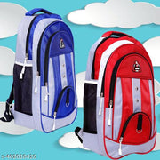 Elite 34L All Season Men's Backpack Suitable for Higher Grade School / College Students / Office/ Laptop bags for all day use Water-Resistance Fabric (Combo Pack of 2)