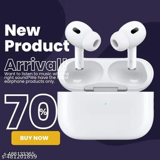 VT ENTERPRISE Trending TWS Bluetooth Wireless Bluetooth Headphones Earbuds With Best Quality Wireless Bluetooth Headphones & Earphones Touch Sensor V5.1 With HD Mic And Active Noisz Cancellation Supported All Android & IOS Devices Bluetooth Headset