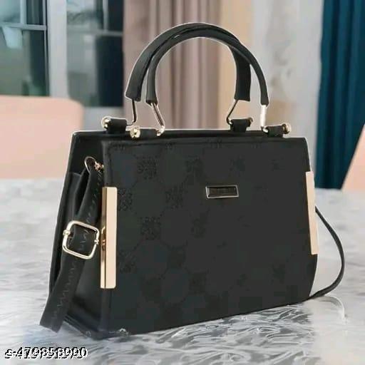 New Stylish Handbag with Embroidered Pattern