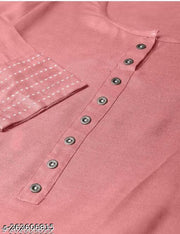 Amazing CN Latest Fashion Women's Solid Flared Kurti