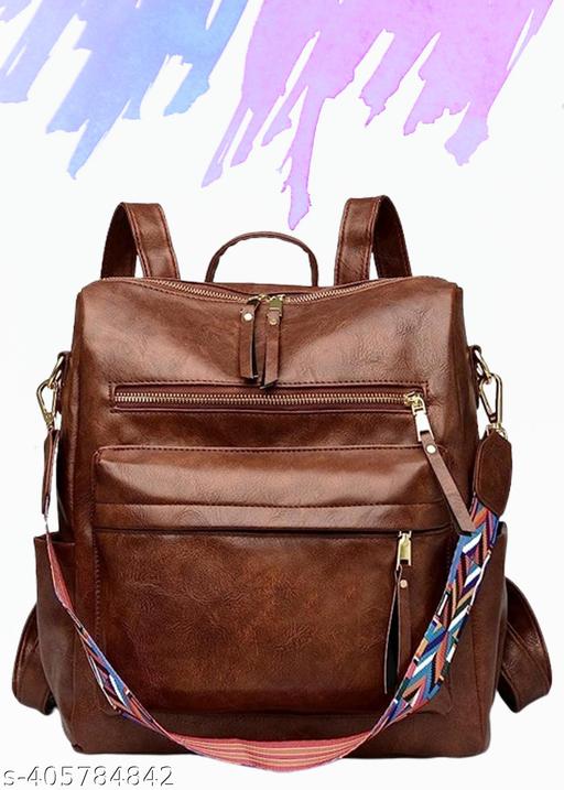 BohoBuzz  Premium Waterproof Backpack For College Girls | Women Office Bag Durable & Daily Usable (Backpack,bag,backpack for women women bag fashion,stylish)