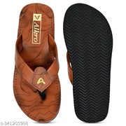 Trendy/Casual/ Everytime/Daily Use Alkro Flip Flops/SLIPPERS Rubber SLIPPERS For Men In  BROWN