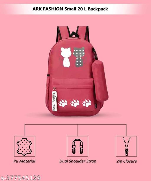Stylish Trendy Backpack For Girls Kids For School College Office And Travel