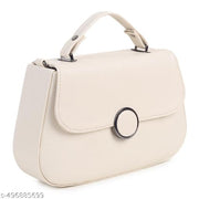 Off White Sling bag for women and girls cross body bags