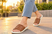 Tredy Women's Comfortable Casual Slipper Flip-Flops Sliders