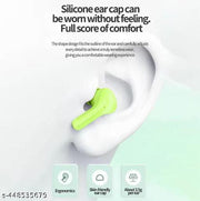 TWS Ultrapods AirBass TWS Airdots, 36H Playtime, True Wireless Bluetooth Headphones Earbuds TWS, Fast Charging, True Wireless Headphone, Wireless Bluetooth Headphones & Earphones (Green)