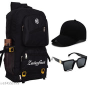 Fastaim  New Branded Trekking Bag 55 L For travel ,sport camping ,Hiking Trekking & Mountaineering Luggage Bags Unisex Rucksack ,Wender Travel and cap, sunglass For Mens,Womens,Boys and Girls