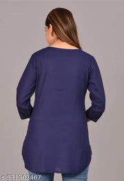Stylish latest top & tunics/short kurti for wonder women