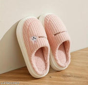 Rabbit Fur Winter Flip flop and Autumn Slipper for Women And Girls Flip Flops Winter Carpet Slippers for Bedrooms (Pack of 1, Pair) Multicolor || Flip-flop and Slipper || Carpet Slippers || House Slipper || Indoor & Outdoor Slipper ||