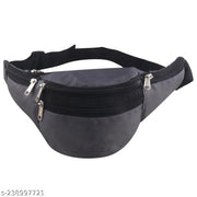 ZNW-ENTERPRISE-Waist-Bag-For-Men & Women-Polyester-Zipper Closure-Adjustable Straps-Stylesh waist bag