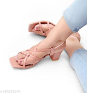woman heel sandal