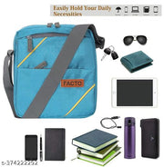Multicolor Men Sling Bag - Extra Large Stylish Shoulder Cross Body Office Business Messenger Bag Water Resistant for Men and Women