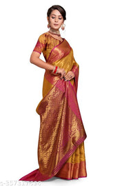 Banarasi Silk Saree for Women | Heavy Zari Wedding & Festive Wear Saree