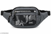 Men Waist Bag for Travel & Daily Use | Multi Pocket Waist Pouch | Adjustable Belt Bag | Fanny Pack for Men | Stylish Sports & Outdoor Utility Waist Bag