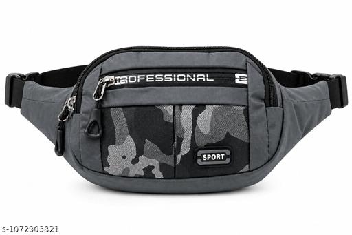 Men Waist Bag for Travel & Daily Use | Multi Pocket Waist Pouch | Adjustable Belt Bag | Fanny Pack for Men | Stylish Sports & Outdoor Utility Waist Bag